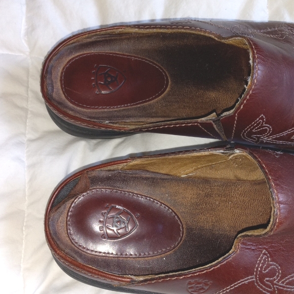Ariat steel toe low clog mule 7 fit 6.5 - Picture 3 of 5